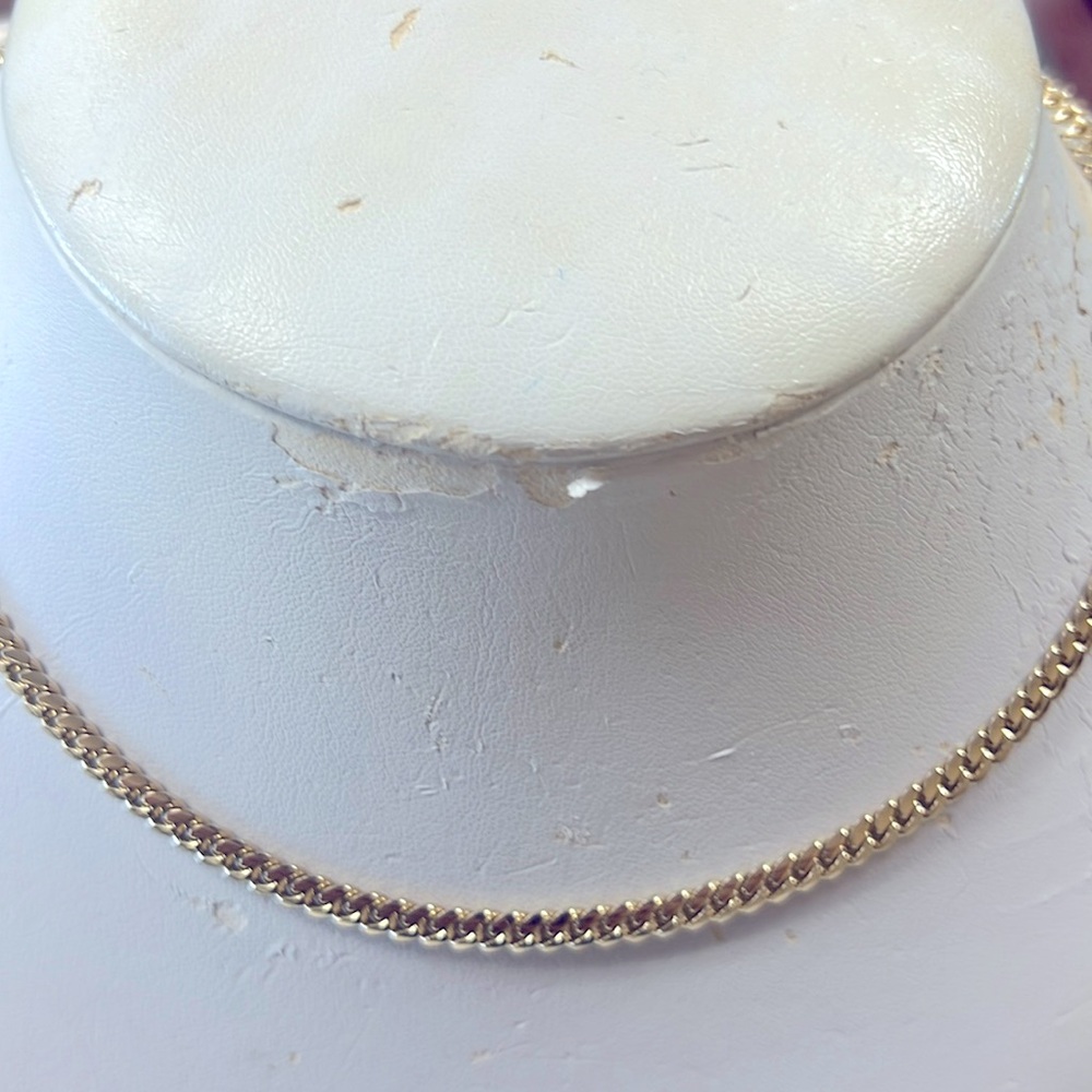 NEW Solid 14K Gold Cuban Necklace 24”